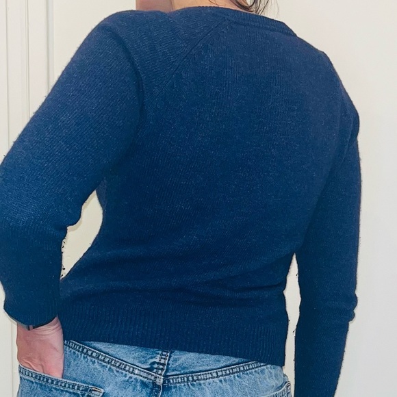 Vintage Esprit navy cardigan - Picture 4 of 9